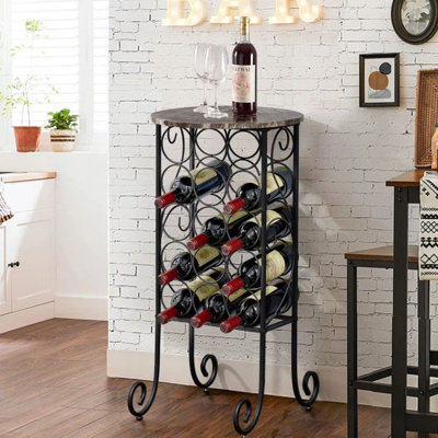 Fulford 32 bottle floor wine bottle rack sale